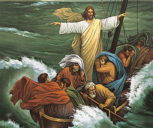 Image result for Jesus calms the sea