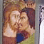 Icon of Judas betraying Jesus