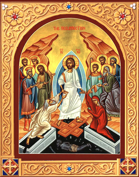 Resurrection of Christ icon Pascha