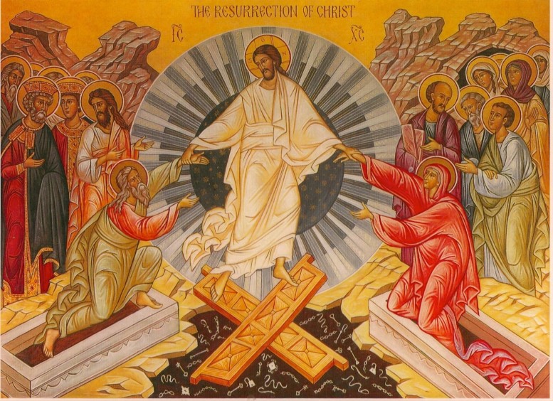 Christ is Risen Icon