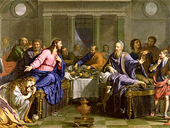 Christ in the House of Simon Poor Redistribute Wealth