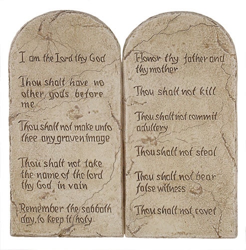 Ten Commandments God Solution to World Problems