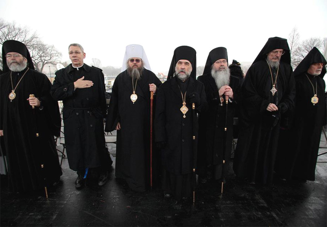 Orthodox Christian bishops hierarchs March for Life catholics