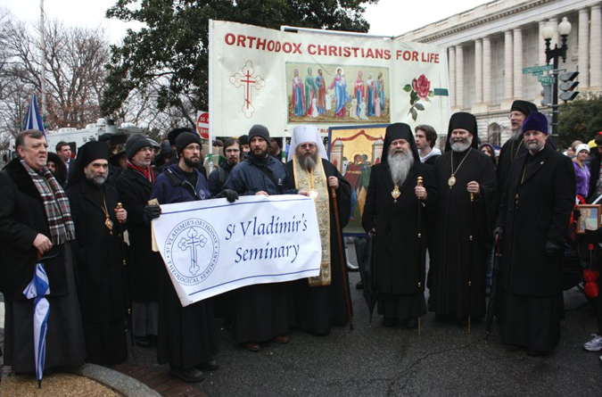Orthodox Christian bishops hierarchs March for Life catholics