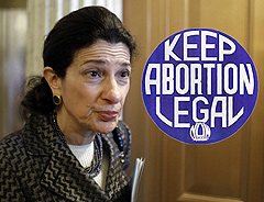 Olympia Snowe Pro-Abortion Abortion Advocate