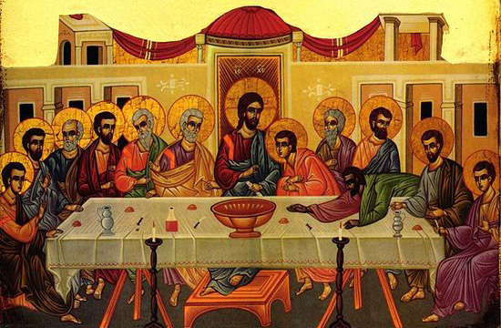 Judas at Mystical Supper