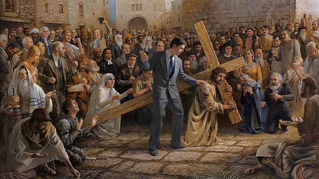 The Via Dolorosa by Jon McNaughton