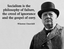 Winston Churchill on Socialism