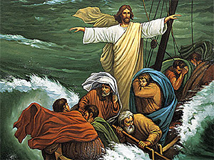 Christ Fear Not Calm the Storm Tempest