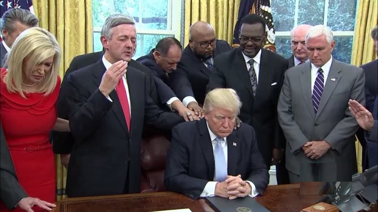 racist Frank Schaeffer Curses Donald Trump and His Family black pastors charlatans