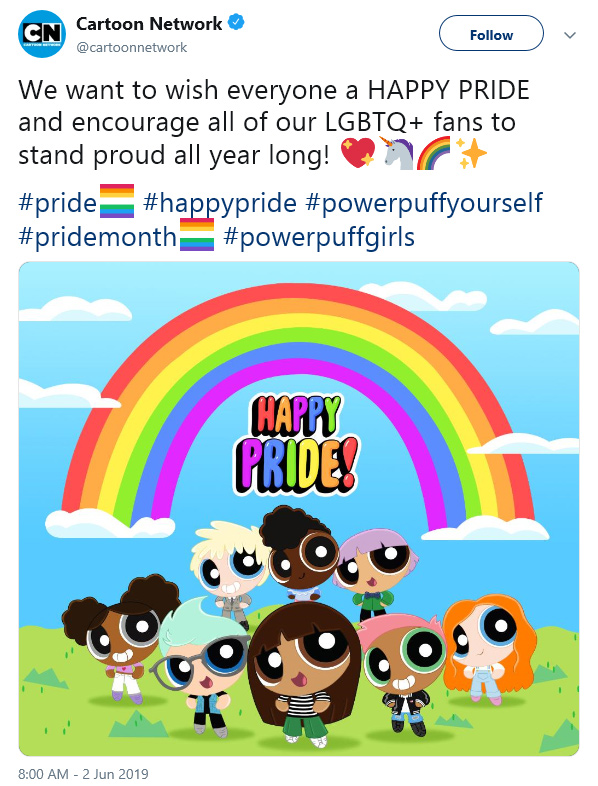 Cartoon Network Homosexualizes Children: Stand Proud for LGBT Pride Month
