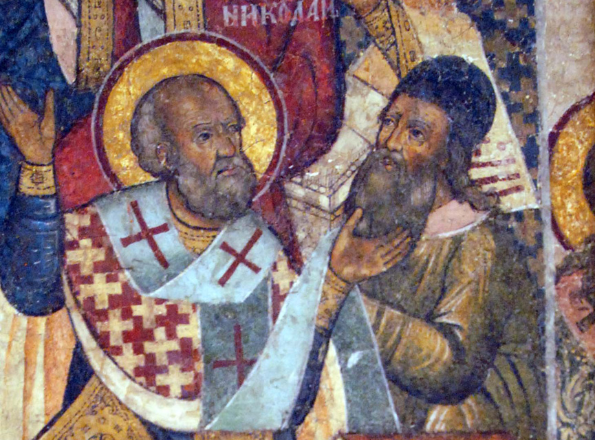 Rebuke and Publicly Denounce Blasphemers - St Nicholas Slaps Arius Icon