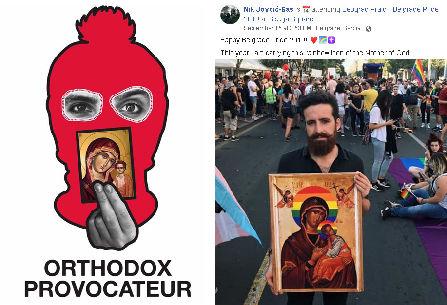 Blasphemy and Open Rebellion by Nik Jovcic-Sas the “Orthodox Provocateur”