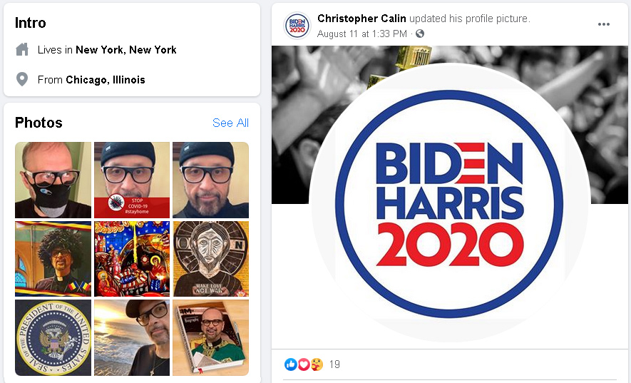 Fr. Christopher Calin Endorses Pro-Abortion, Pro-LGBTQ, Anti-Christian Biden-Harris Candidacy