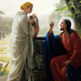 Jesus Christ and the Samaritan Woman at the Well