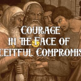 Christians Must Have Courage in the Face of Deceitful Compromise