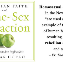 Homosexuality is Sinful and Contrary to Nature, Evidence of Mans Rebellion Against God and Nature
